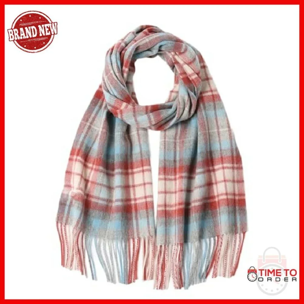 100% Merino Wool Winter Scarf Shawl Wrap Pashmina Soft Lightweight